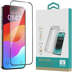 BDVSPA16-IP15PL-AS [CL iPhone 15 Pro Max Van Full Screen Ultra-Thin Quick Pate Tempered Glass]