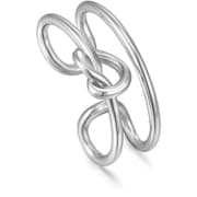 925 Sterling Silver イヤーカフ 長さ:18mm 幅:8mm E029-03H-SV