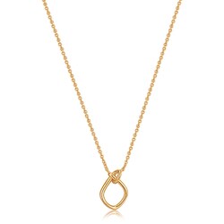 925 Sterling Silver ネックレス 長さ：45cm 結び目のサイズ：L13mm×W9.3mm N029-02G-SV
