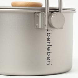 楽天市場】Uberleben ウーバーリーベン Kessel Pot titanium +