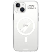 ABF25332i15 [【公式ライセンス品】 なにもしないうさぎMagSafe対応クリアケース for iPhone 15 なにもしません”デフォルト”うさぎ]