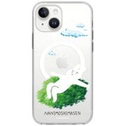 ABF25333i15 [【公式ライセンス品】 なにもしないうさぎMagSafe対応クリアケース for iPhone 15 お出かけしましたがなにもしません]