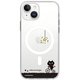 ABF25341i15 [【公式ライセンス品】 ネコマンジュウMagSafe対応クリアケース for iPhone 15 サイクリング]