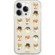 ABF25383i15PR [【公式ライセンス品】 しばたさんソフトクリアケース for iiPhone 15 Pro 日替わりコーデ]