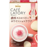 カフェラトリースティック 濃厚 ストロベリーホワイトショコララテ 6本