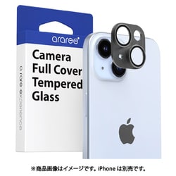 AR25423i15 [カメラ専用強化ガラスフィルム C-SUB CORE for iPhone 15/iPhone 15 Plus メタルブラック]