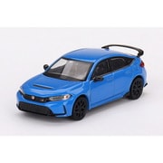 MGT00637-MJ 1/64 ホンダ シビック Type R 2023 ブーストブルーパール 左ハンドル [ダイキャストミニカー]