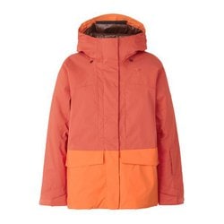 W'S 2-Tone Color Work Pocket Jacket GW13302 BURNT サイズ2 [スキーウェア ジャケット レディース]