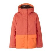 W'S 2-Tone Color Work Pocket Jacket GW13302 BURNT サイズ2 [スキーウェア ジャケット レディース]