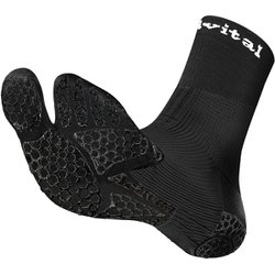 アクティバイタルプロ ラケットスポーツ Activital PRO Racket Sports ブラック XSサイズ(19-22cm) [テニス ソックス レディース]