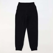 W 3D カフ パンツ SNWJ10118 J102 ブラック Mサイズ [ランニングウェア ロングパンツ レディース]
