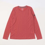 JP ベーシッククルーネック Tシャツ 長袖 W JP BASIC CREW NECK TEE LS SNWJ10015 J098 Sサイズ [フィットネス ヨガ シャツ レディース]
