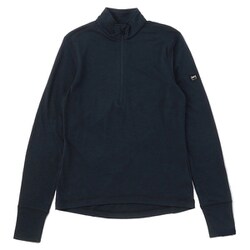 ツンドラ175 ZIP 1/4 SNW020370 W01 ブルーベリー Sサイズ [フィットネス ヨガ シャツ レディース]