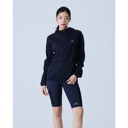 Women's Aero Racer Jacket SWA23110 101 Sサイズ [ランニングウェア ブレーカー レディース]