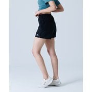 Women's 3inc Speed Run Shorts SWA23307 101 Mサイズ [ランニングウェア ショートパンツ レディース]