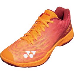 パワークッションエアラスZメン SHBAZ2M 439 オレンジ/レッド 25cm [バドミントン メンズシューズ]