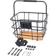Classic Front Basket 着脱式前かご ブラック 20L 7059