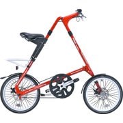 折りたたみ自転車 18インチ 変速なし レッド STRIDA SX