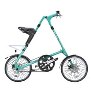 折りたたみ自転車 18インチ 変速なし ミント STRIDA SX