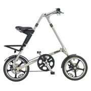 折りたたみ自転車 16インチ 変速なし ブラッシュシルバー STRIDA LT
