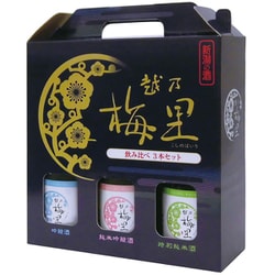 越乃梅里 飲み比べ 300ml×3本セット [日本酒]