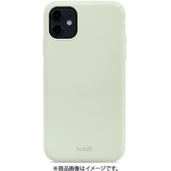 15901 [ソフトタッチシリコーン iPhone 11/XR用ケース White Moss]