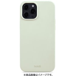 15902 [ソフトタッチシリコーン iPhone 12 Pro/12用ケース White Moss]