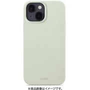 15905 [ソフトタッチシリコーン iPhone 14/13用ケース White Moss]