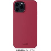 15895 [ソフトタッチシリコーン iPhone 12 Pro/12用ケース Red Velvet]