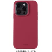 15899 [ソフトタッチシリコーン iPhone 14 Pro用ケース Red Velvet]