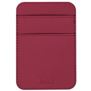 15924 [Card Holder iPhone スマホ用カードポケット Red Velvet]