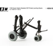 DWO 480610 1/48 F-14D用着陸装置 （タミヤ用） [プラモデル用パーツ]