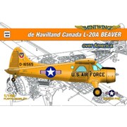 MWG 144364 1/144 DHC L-20A ビーバー「アメリカ上空」 [組立式プラスチックモデル]