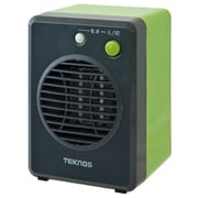 ミニセラミックファンヒーター DCモーター搭載/静音設計 300W グリーン TS-311