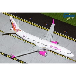 G2BWA1132 1/200 737 MAX 8 カリビアン航空 9Y-CAL [ダイキャスト飛行機]