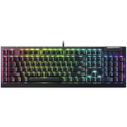Razer Chroma RGB対応 多機能メカニカルゲーミングキーボード Razer BlackWidow V4 X Yellow Switch RZ03-04701800-R3M1