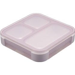 薄型弁当箱 抗菌フードマン500 パープル