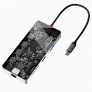 SEE-THROUGH6 USB Type-C マルチアダプター SD-CMULTI01-B