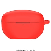 SONY WF-1000XM5対応 カラビナ付シリコンケース レッド IQ-WF1000XM5-RD