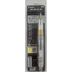 限定 シャープペンシル ドクターグリッププレイバランス 0.3mm ホワイト＆オレンジ CSHDG3NC23-WO