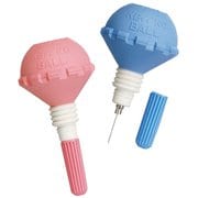 ケンコーソフトテニスポンプ TSPHP1V-C ピンク/12個 ブルー/12個セット [軟式テニス ボール 空気圧調整ポンプ]