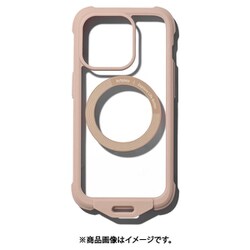 CE-15PLS-SD-PK-01 [iPhone 15 Plus MagSafe対応ケース サンド]