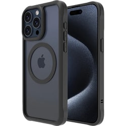 LKA1567PBK [iPhone 15 Pro Max MagSafe対応ケース ブラック]