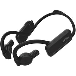 Bluetooth ワイヤレスイヤホン 耳を塞がない 空気伝導 防水 ブラック LBT-NEST-SP1BK