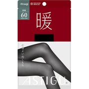 ASTIGU(アスティーグ) 暖 心地よいぬくもり 60デニールタイツ M-L ブラック AP1060