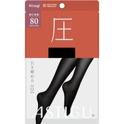 ASTIGU（アスティーグ） 圧 引き締める 80デニールタイツ M-L ブラック AP1088