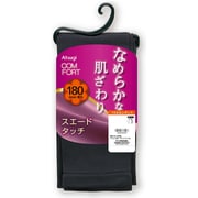 COMFORT(コンフォート) なめらかスエードタッチ 180デニール レギンス M-L ブラック TL1536