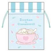 STSR-012 しろたん×サンリオキャラクターズ 豆巾着 しろたん＆シナモロール [キャラクターグッズ]