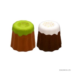 ブルーム スクイーズ カヌレ･ド･マシュロ 抹茶＆ミルク（緑茶＋白茶）