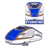 SKSM005 [E7系 かがやき 新幹線 ゴルフマーカー（クリップタイプ）]